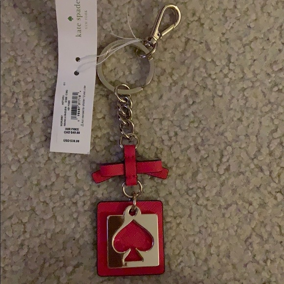 kate spade Accessories - Red Kate Spade Key Chain NWT kate spade Accessories - Red Kate Spade Key Chain NWT